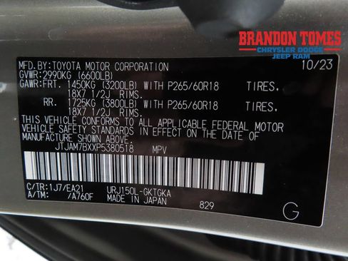 Used 2023 Lexus GX 460 Premium w/ Premium Package AWD/4WD image 28