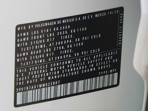 Used 2021 Volkswagen Tiguan S image 24