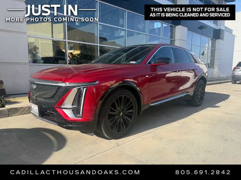 Used 2025 Cadillac Lyriq Luxury w/ LPO, Red Accent Package image 1