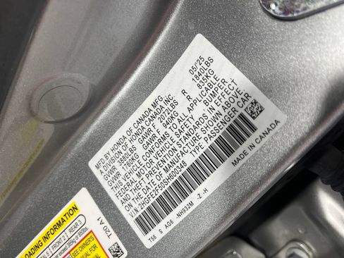 Certified 2025 Honda Civic Sport image 22