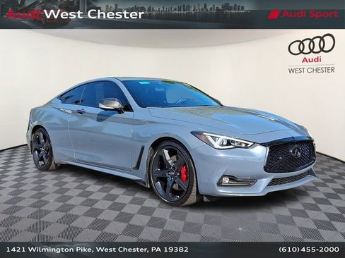 Used 2021 INFINITI Q60 Red Sport 400 w/ Carbon Fiber Package AWD/4WD image 1