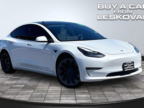 Used 2022 Tesla Model 3 Performance AWD/4WD image 1