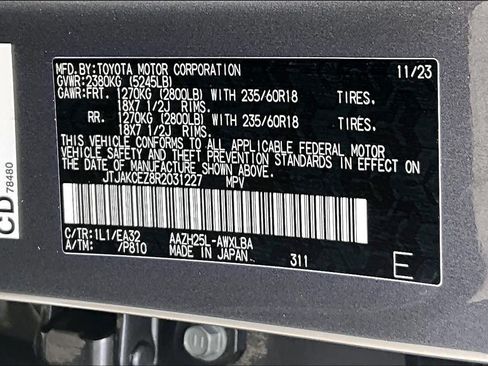 Used 2024 Lexus NX 350h AWD w/ Cold Area Package image 35