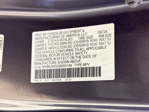 Used 2025 Honda Odyssey Elite image 20