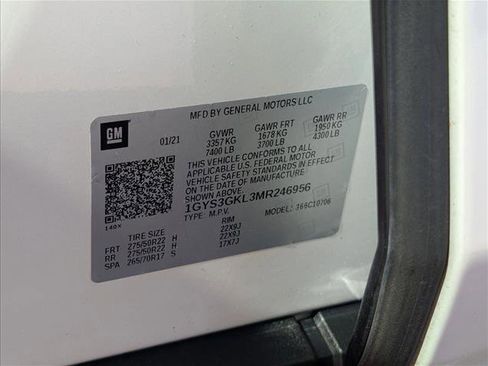 Used 2021 Cadillac Escalade Sport Platinum w/ LPO, ONYX Package RWD image 26