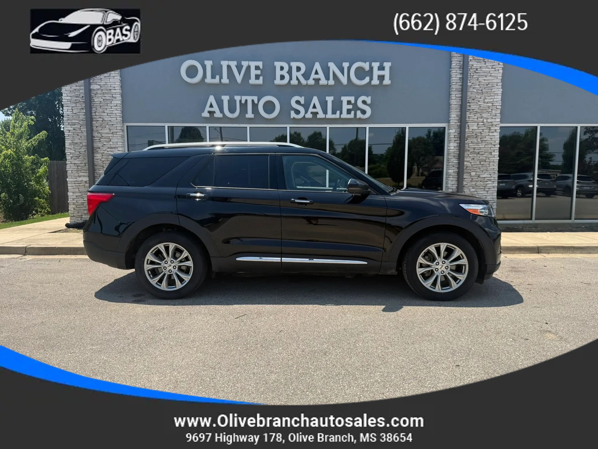 Used 2021 Ford Explorer Limited w/ Equipment Group 301A AWD/4WD image 1