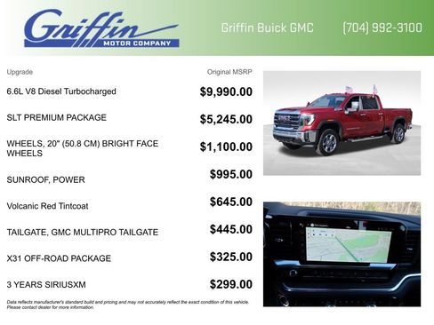 New 2026 GMC Sierra 2500 SLT w/ SLT Premium Package AWD/4WD image 5