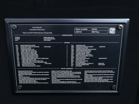 Certified 2020 Ferrari 488 Pista Coupe image 41