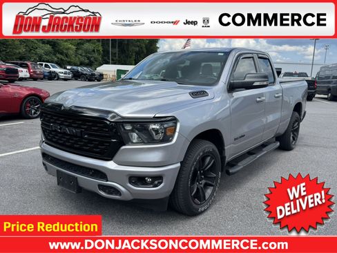 Used 2022 RAM 1500 Big Horn w/ Night Edition RWD image 1