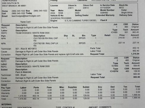 Used 2024 RAM 3500 Big Horn image 5