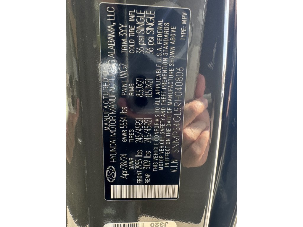Used 2024 Hyundai Santa Fe Calligraphy FWD image 48