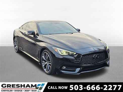Used 2021 INFINITI Q60 3.0t Luxe w/ Essential Package image 1
