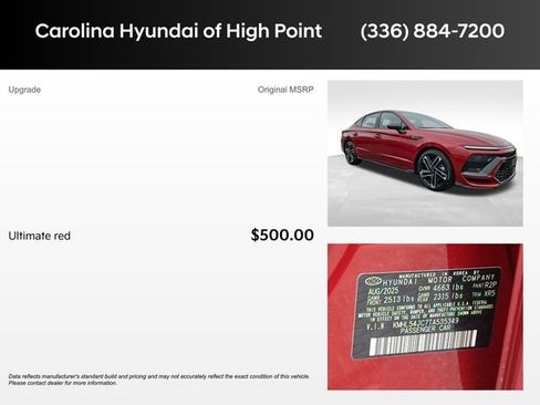 New 2026 Hyundai Sonata N Line image 5