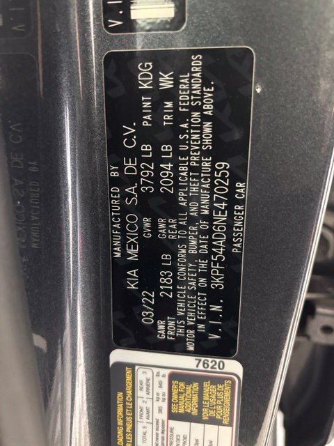 Used 2022 Kia Forte GT-Line w/ GT-Line Technology Package FWD image 26