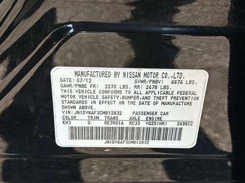 Used 2012 INFINITI G25 Journey image 26