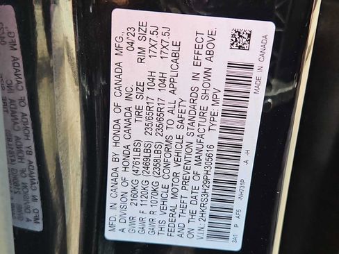 Used 2023 Honda CR-V LX image 25