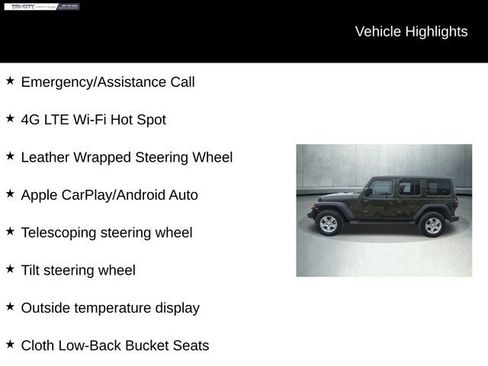 Used 2022 Jeep Wrangler Unlimited Sport S w/ Sun And Sound Package image 41