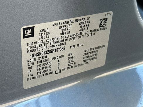 Used 2016 Chevrolet Tahoe LTZ AWD/4WD image 31