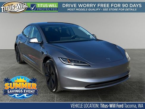 Used 2025 Tesla Model 3 Long Range RWD image 1