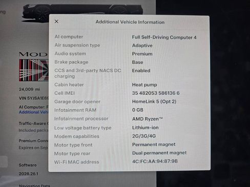 Used 2024 Tesla Model S Plaid AWD/4WD image 3