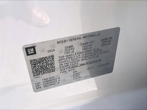 Used 2019 Cadillac Escalade Luxury AWD/4WD image 32