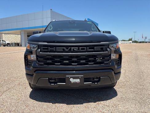 New 2026 Chevrolet Silverado 1500 Custom w/ Turbomax Blackout Package RWD image 8