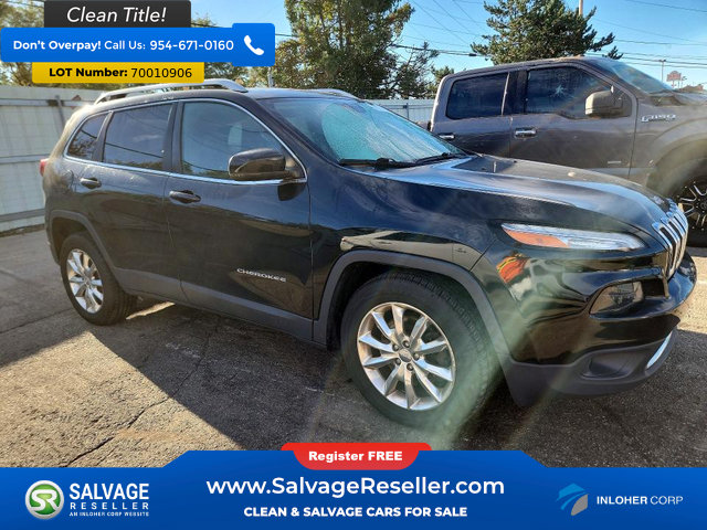 Used 2015 Jeep Cherokee Limited w/ Trailer Tow Group AWD/4WD image 5