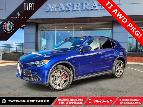 Used 2022 Alfa Romeo Stelvio Ti w/ Active Assist Plus Package image 1
