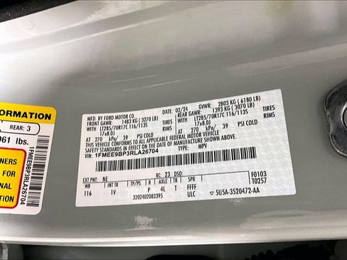 Certified 2024 Ford Bronco Badlands AWD/4WD image 26