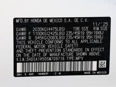 Used 2025 Acura ADX A-Spec FWD image 38