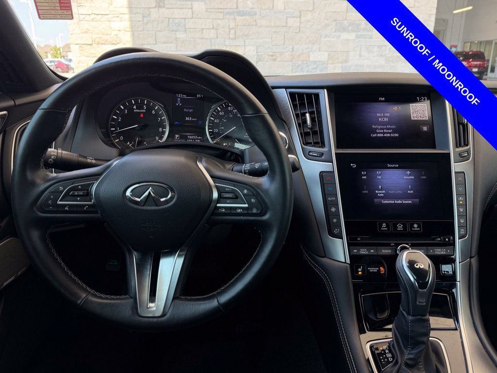 Used 2021 INFINITI Q60 3.0t Luxe w/ Cargo Package RWD image 8
