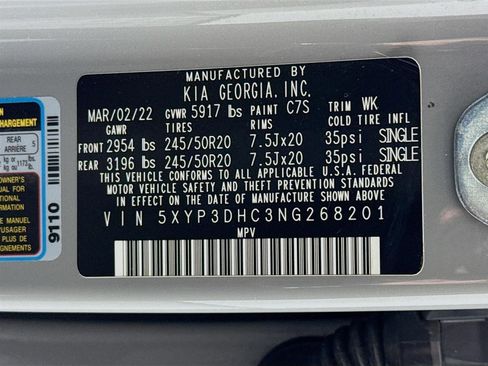 Certified 2022 Kia Telluride EX w/ EX Premium Package image 34