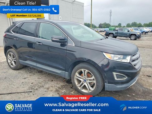 Used 2016 Ford Edge Titanium w/ Technology Package FWD image 5
