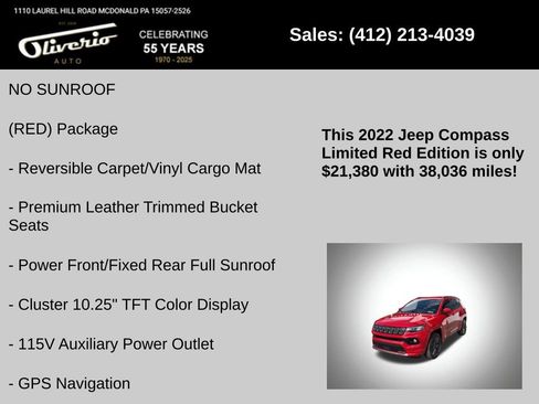 Used 2022 Jeep Compass Limited image 5