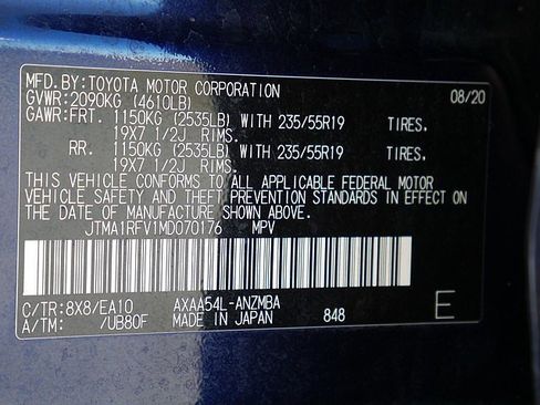 Used 2021 Toyota RAV4 XLE Premium image 60