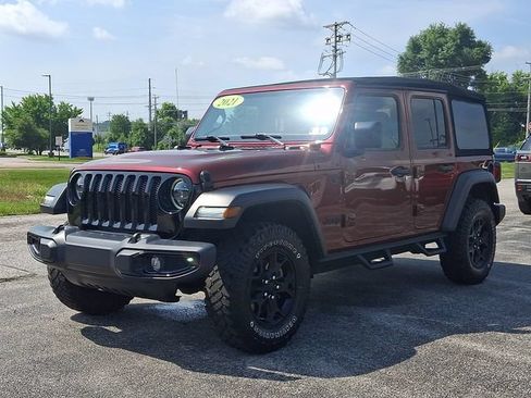Used 2021 Jeep Wrangler Unlimited Sport AWD/4WD image 4
