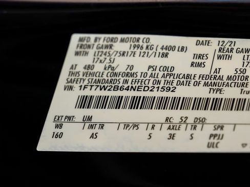 Used 2022 Ford F250 XL w/ Power Equipment Group AWD/4WD image 57