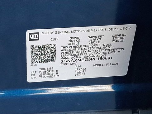 Certified 2023 Chevrolet Equinox RS w/ LPO, Floor Liner Package FWD image 27