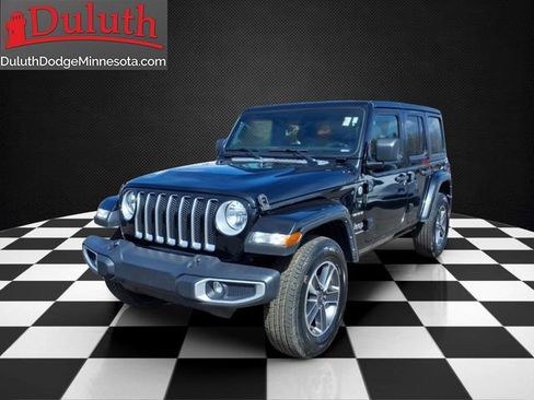 Used 2023 Jeep Wrangler Unlimited Sahara AWD/4WD image 1