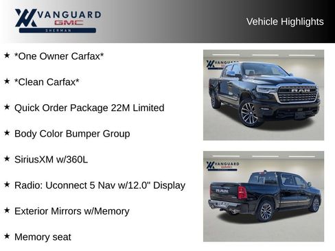 Used 2025 RAM 1500 Limited w/ Body Color Bumper Group image 11