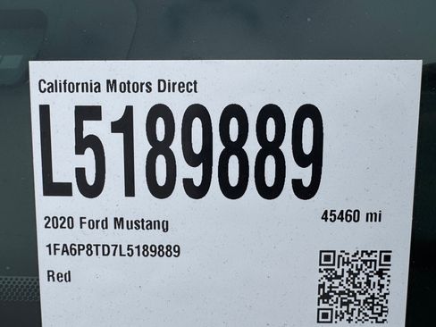 Used 2020 Ford Mustang Coupe w/ 2.3L High Performance Package RWD image 18