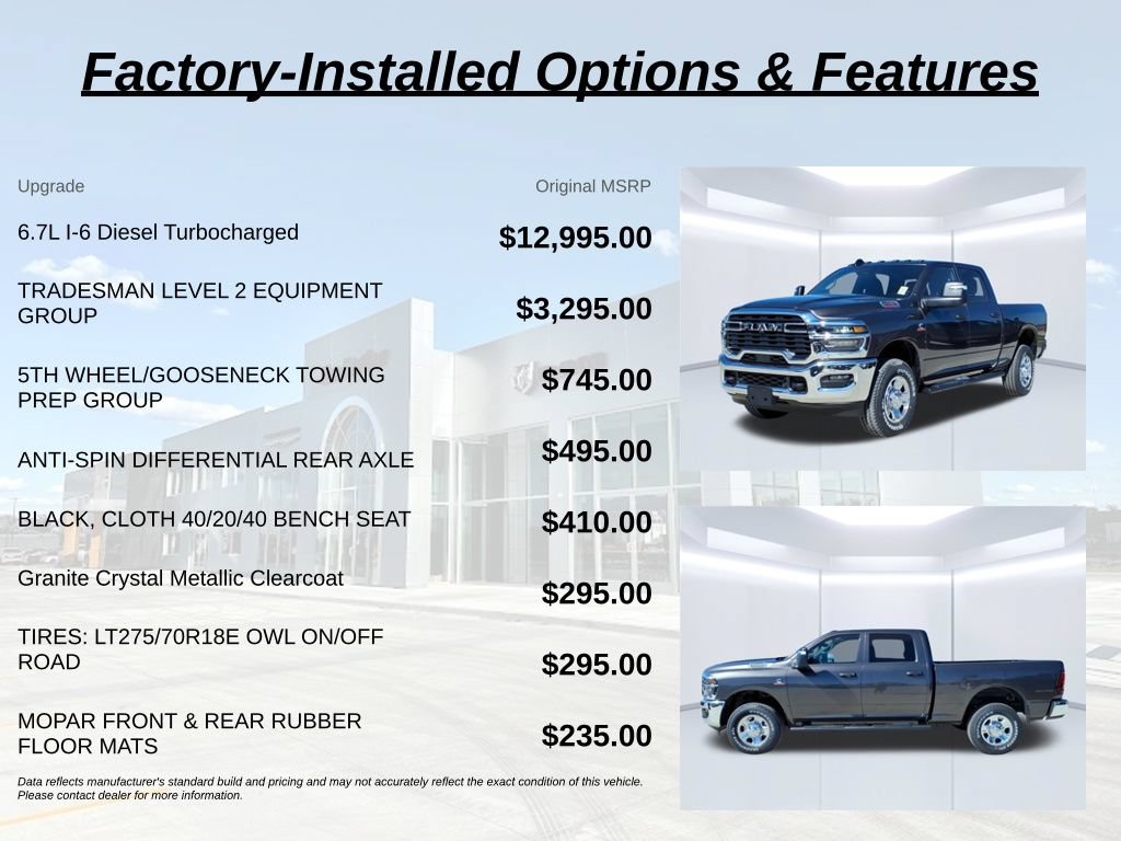 New 2026 RAM 2500 Tradesman AWD/4WD image 7