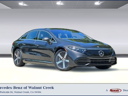 Certified 2022 Mercedes-Benz EQS 450+ Grey image 1