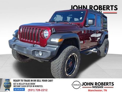 Used 2021 Jeep Wrangler Unlimited Sport image 12