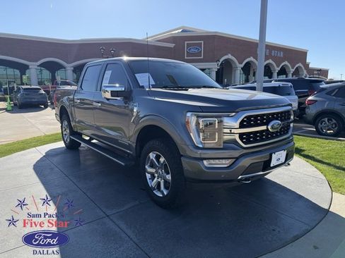Used 2022 Ford F150 Platinum w/ Equipment Group 701A High image 1