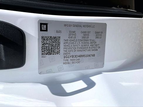 Used 2021 Chevrolet Corvette Stingray Preferred Conv w/ Z51 Performance Package image 15