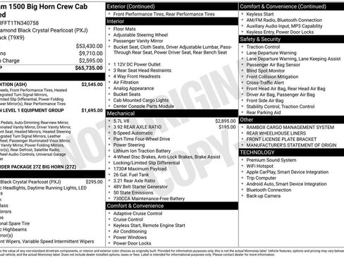 New 2026 RAM 1500 Big Horn w/ Night Edition AWD/4WD image 28