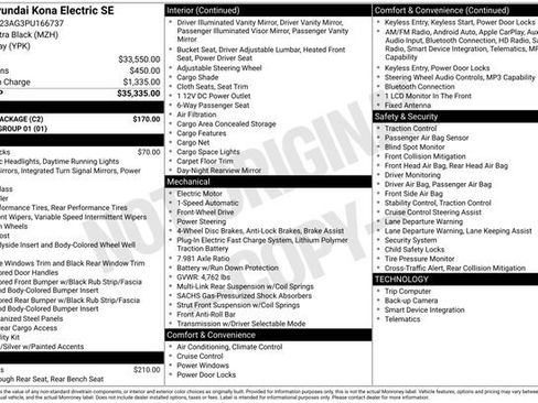 Used 2023 Hyundai Kona SE w/ Cargo Package image 32