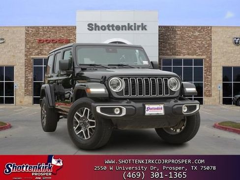 Used 2025 Jeep Wrangler Unlimited Sahara AWD/4WD image 1
