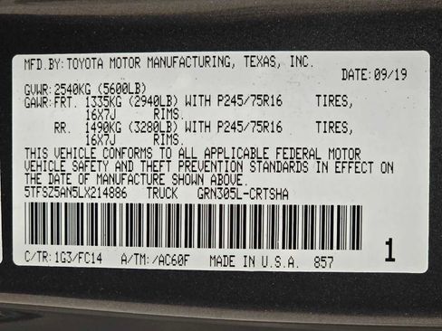 Used 2020 Toyota Tacoma SR5 AWD/4WD image 29